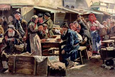 The Meal by Vladimir Egorovic Makovsky